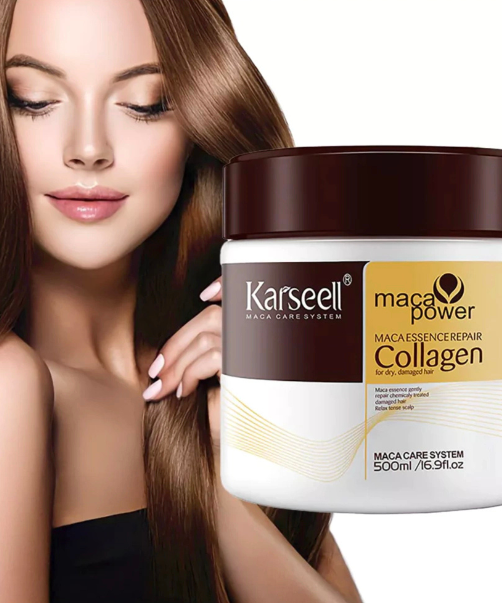 Máscara Capilar Karseell Maca Essence Repair Colageno 500ML